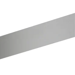 Stoelprofiel aluminium mat zilver 33,5x20x15x1000x1.5mm