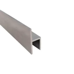 Geen Stoelprofiel mat aluminium 26x8x1x1000 mm