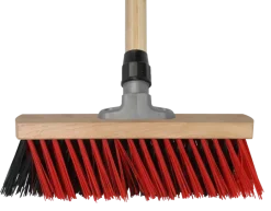 Talen Tools Straatbezem 30 cm met steel 140 cm