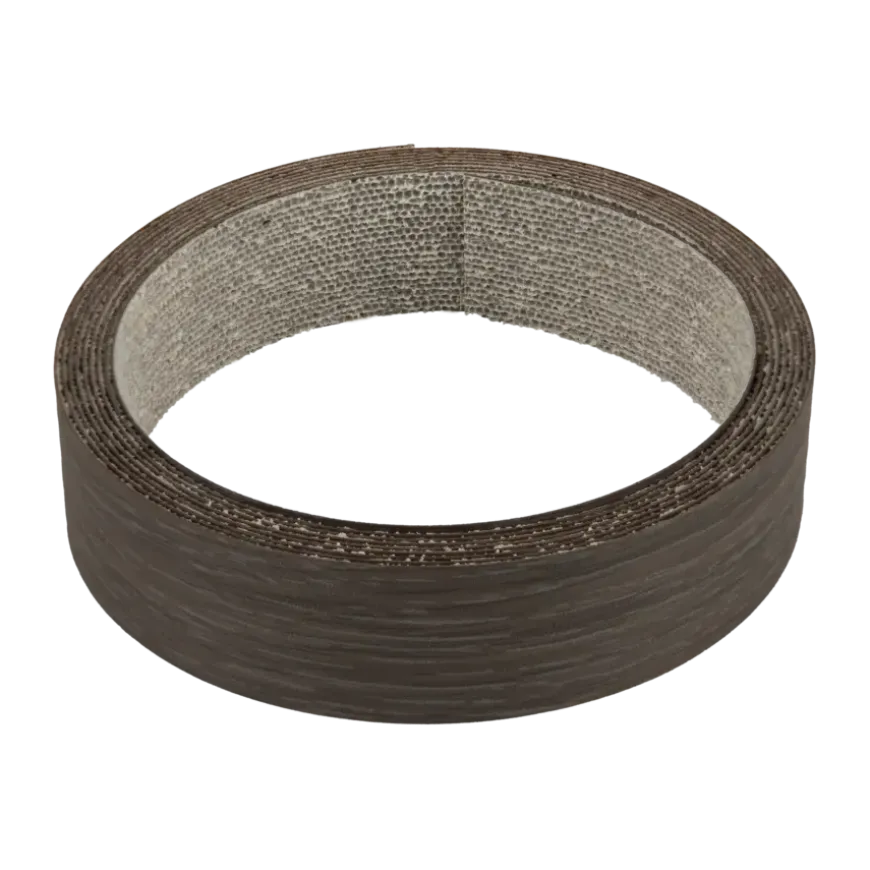 Strijkband marone eiken 23 mm 2,5 meter