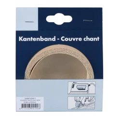 Strijkband naturel eiken 23 mm 2,5 m
