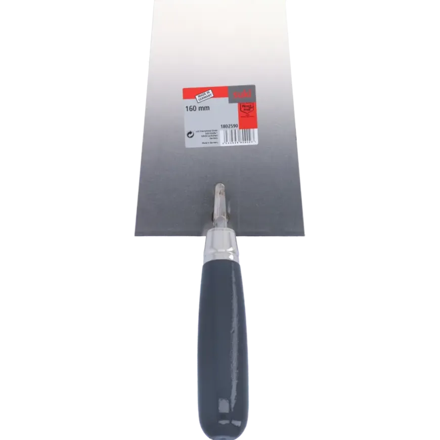 Suki stukadoorsbandtroffel hout rvs 160mm