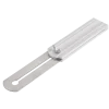 suki zwaaihaak aluminium/RVS