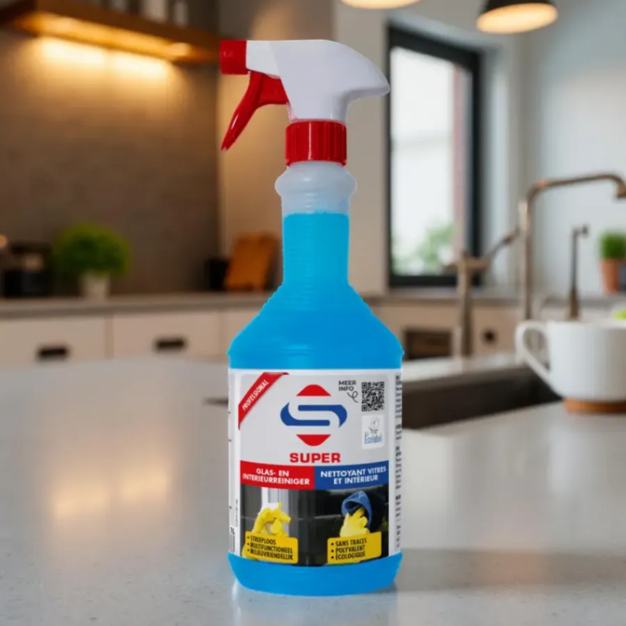 Super Cleaners SUPER glas en interieurreiniger ecolabel 1L