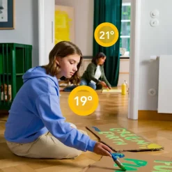 Tado Starters Kit Thermostaat V3+ Bedraad Inclusief 2 Slimme Radiatorknoppen