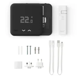 Tado Starters Kit Thermostaat V3+ Bedraad Zwart
