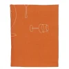 Geen Tafelkleed bruin - l250xb140cm
