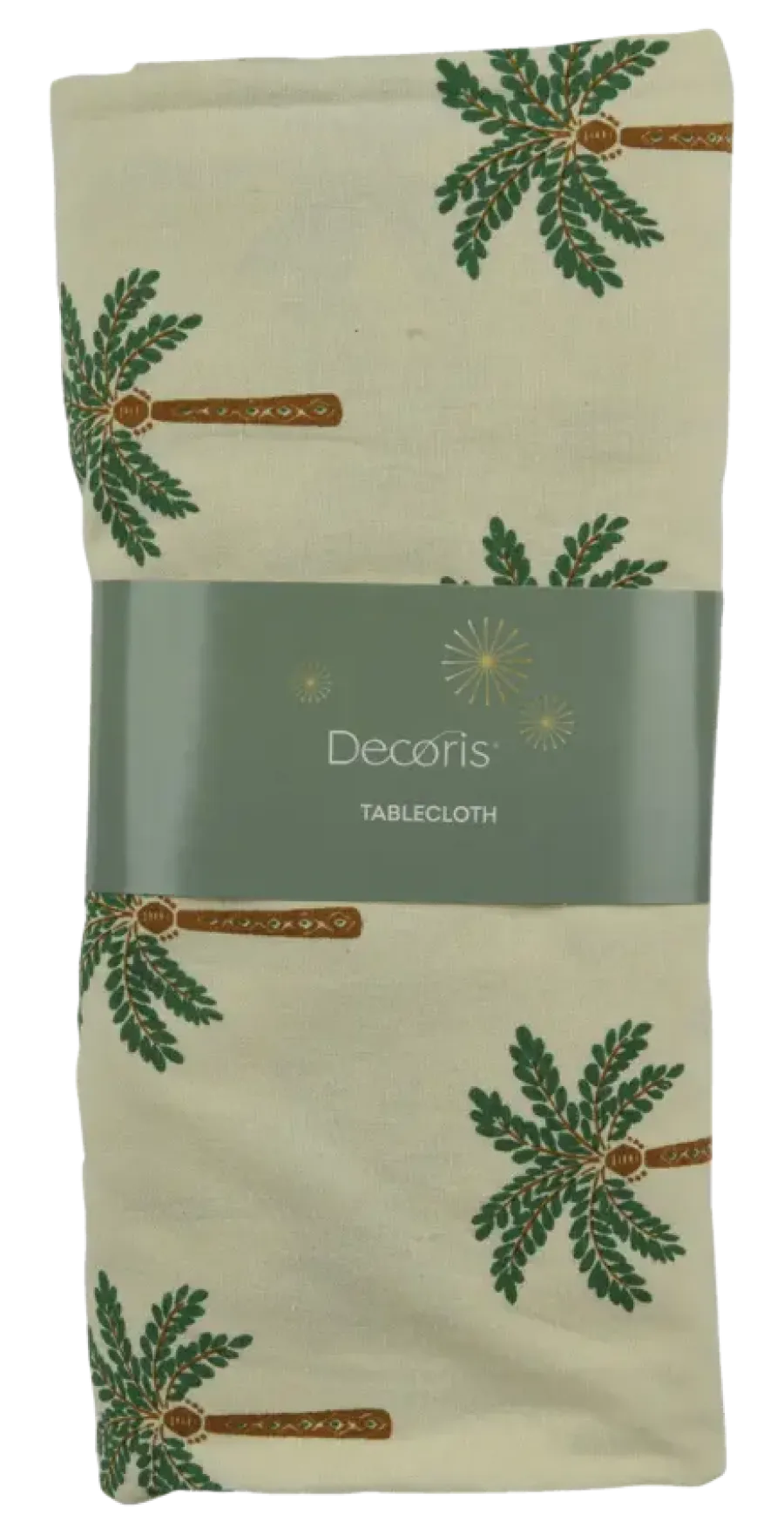 Decoris Tafelkleed katoen palmbomen 140x180 cm