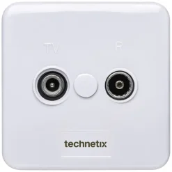 Technetix wandcontactdoos TRAS-2000 Radio / TV (Ziggo gecertificeerd)
