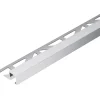 Geen Tegelprofiel blok aluminium zilver 9 mm 300 cm