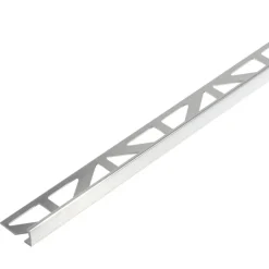Geen Tegelprofiel haaks aluminium zilver 10 mm 300 cm