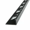 Maclean homestyling Tegelprofiel recht zwart kunststof 10 mm 270 cm