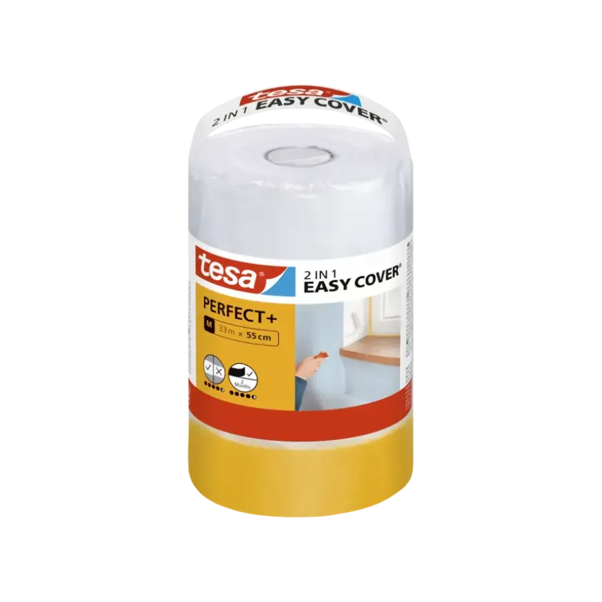 Tesa Easy Cover Perfect+ afdekfolie 33mx55cm