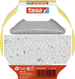 Tesa Professional Indoor schilderstape geel 25 mm x 25 m