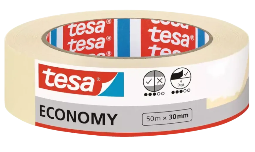 Tesa schilderstape universeel beige 50 m x 30 mm