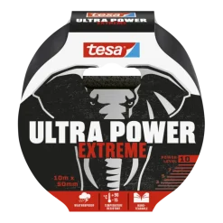 Tesa Ultra Power Extreme Repair ducttape zwart 50 mm x 10 m