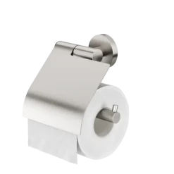 Tiger Boston toiletrolhouder met klep rvs