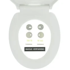 Tiger Burton wc bril verkort met softclose en quick release