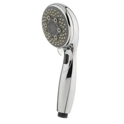 Tiger douchekop Splash Eco Malaga handdouche waterbesparend 5 standen ø 8 cm chroom