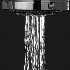Tiger douchekop Splash Eco Valencia handdouche waterbesparend 3 standen ø 8 cm chroom