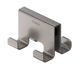 Tiger Handdoekhaak Caddy Dubbel Rvs