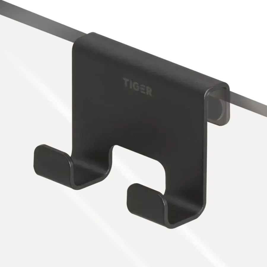 Tiger Handdoekhaak Caddy Zwart