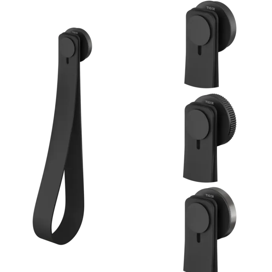 Tiger Orion Reserverolhouder hangend - Zwart