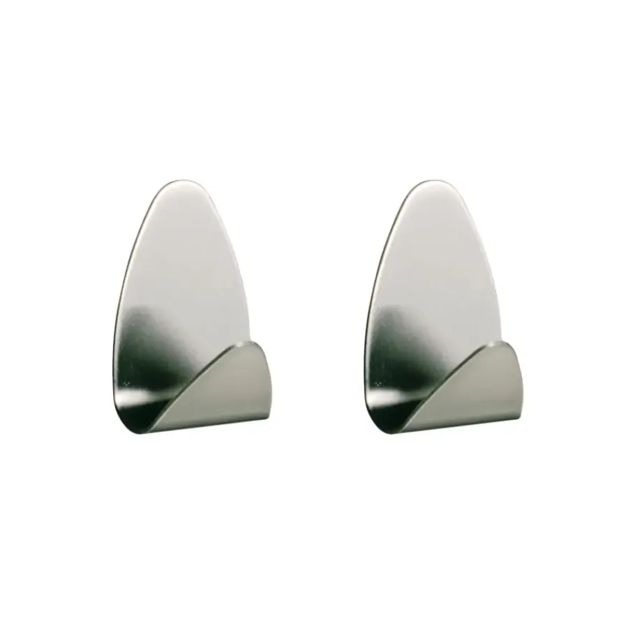 Tiger Ovaal haak rvs - 2 stuks