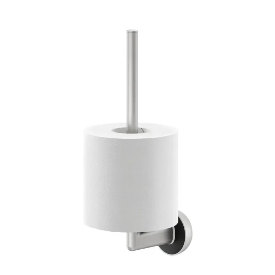 Tiger reserverolhouder Cooper RVS geborsteld / Zwart