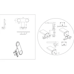Tiger Spiegelverlichting Yaro Aluminium Mat Chroom 17cm 4000K