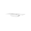 Tiger T-Line Oval inbouwwastafel 101 cm meubel wit