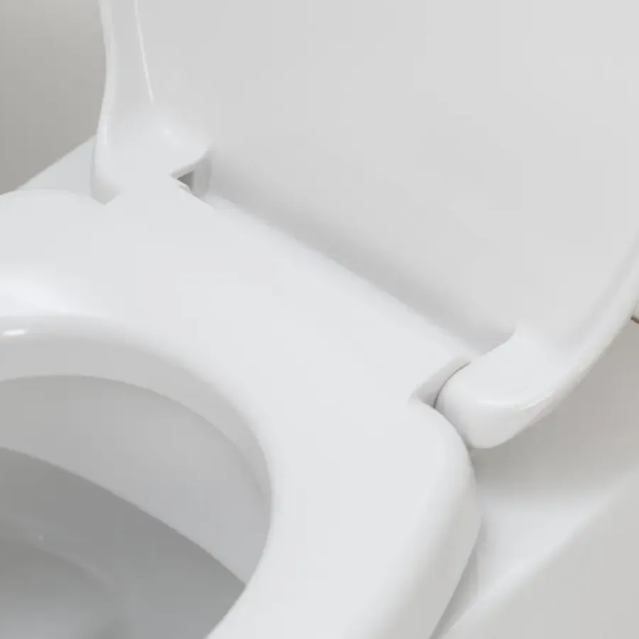 Tiger Toiletbril comfort care wit met deksel verhoogd