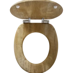 Tiger Toiletbril Hetta MDF Bruin met Softclose