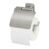 Tiger Toiletrolhouder Colar RVS met Klep