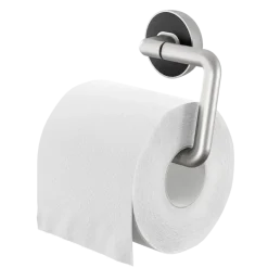 Tiger toiletrolhouder Cooper zonder klep RVS geborsteld / Zwart