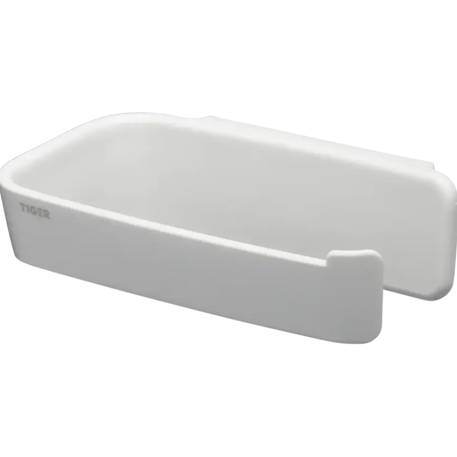Tiger Toiletrolhouder TESS wit