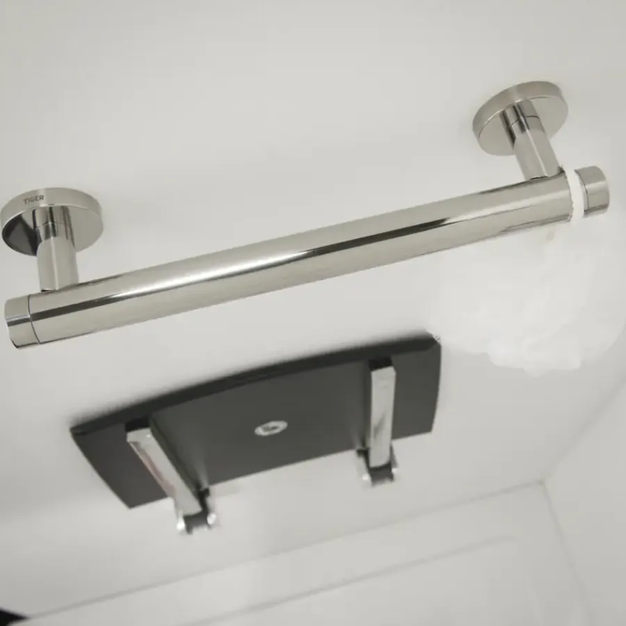 Tiger wandbeugel Boston Comfort & Safety gepolijst RVS 30 cm