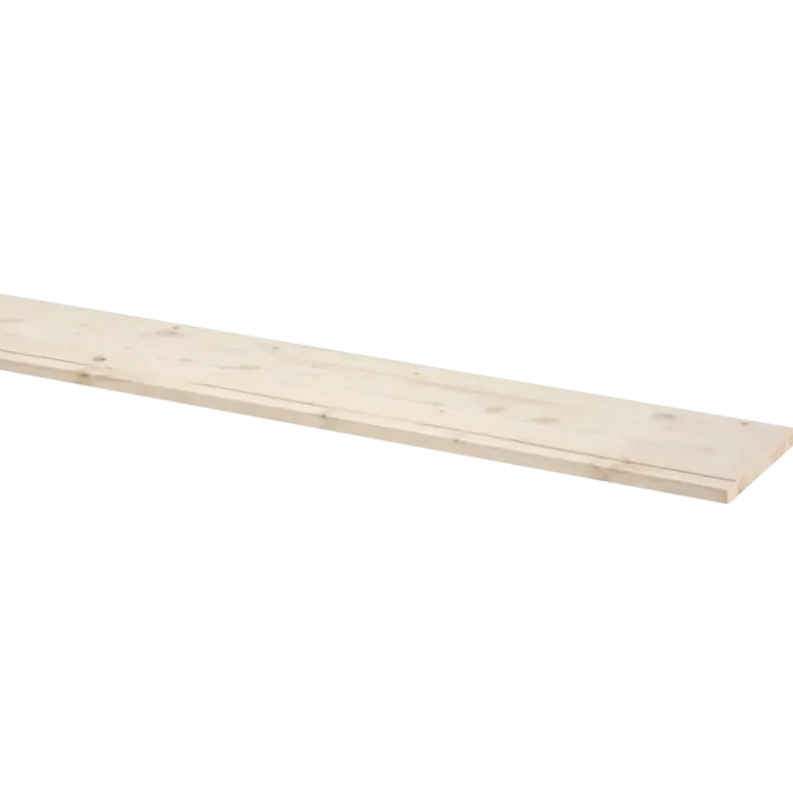 Timmerpaneel massief vuren 200x20 cm dikte 18 mm