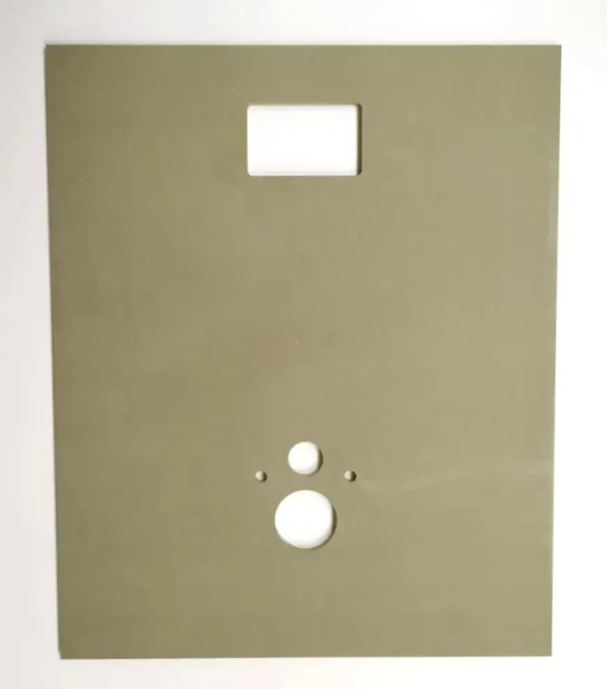Toilet achterwand MDF 122 x 100 cm 15 mm vochtwerend