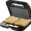 Inventum Tomado TGS2001S Tosti-ijzer Zwart/RVS