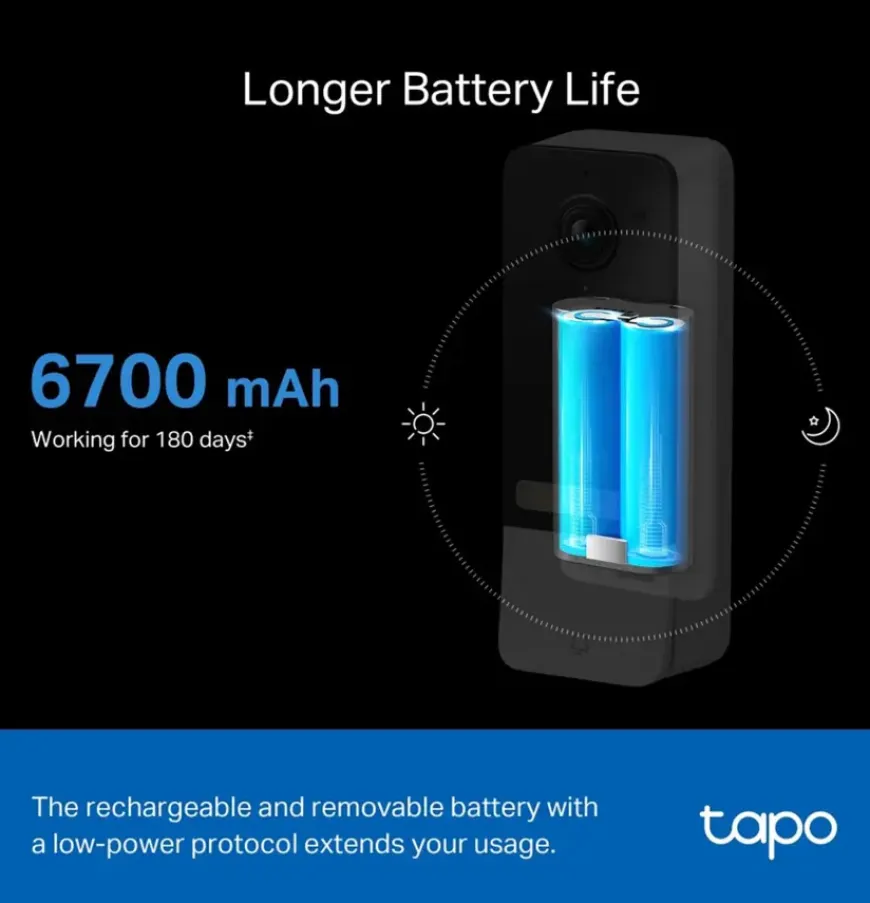 TP-Link Tapo D230S1 video deurbel met batterij