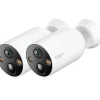TP-Link Tapo TC425 2x beveiligingscamera's voor buiten 2K QHD met batterij