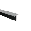 Geen T-Profiel aluminium brut 20x20x2000x1,5mm
