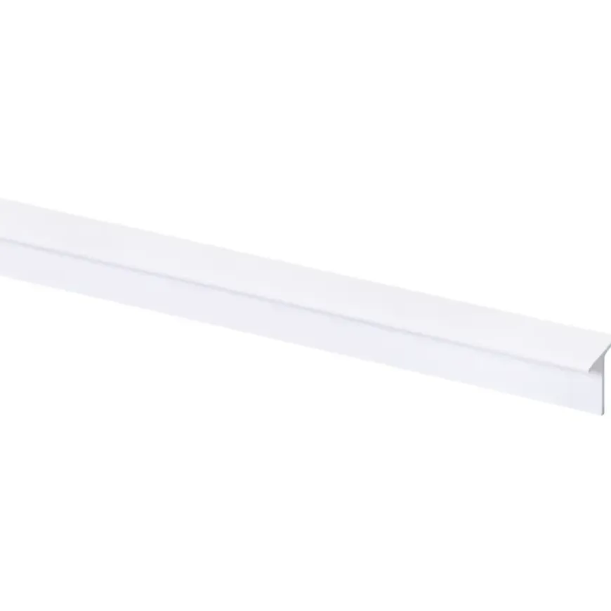 T-profiel kunststof wit 18x18 mm lengte 260 cm