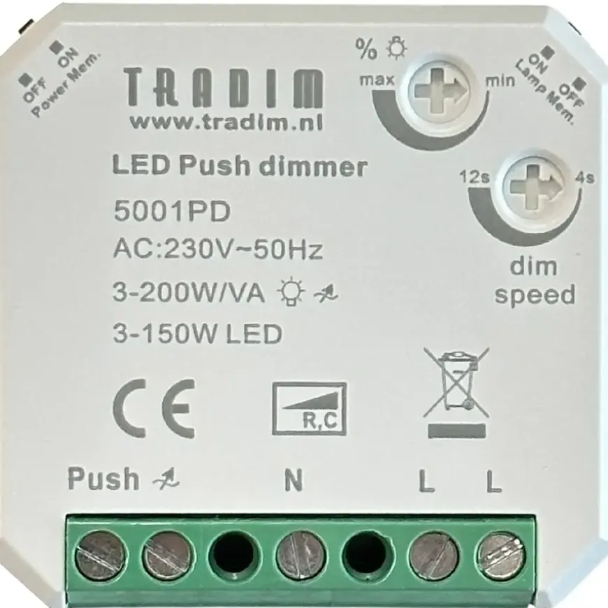 Tradim LED Pulsdimmer 3-200W