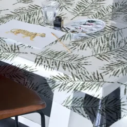 Geen Transparant Tafelzeil Fern 140 x 220cm