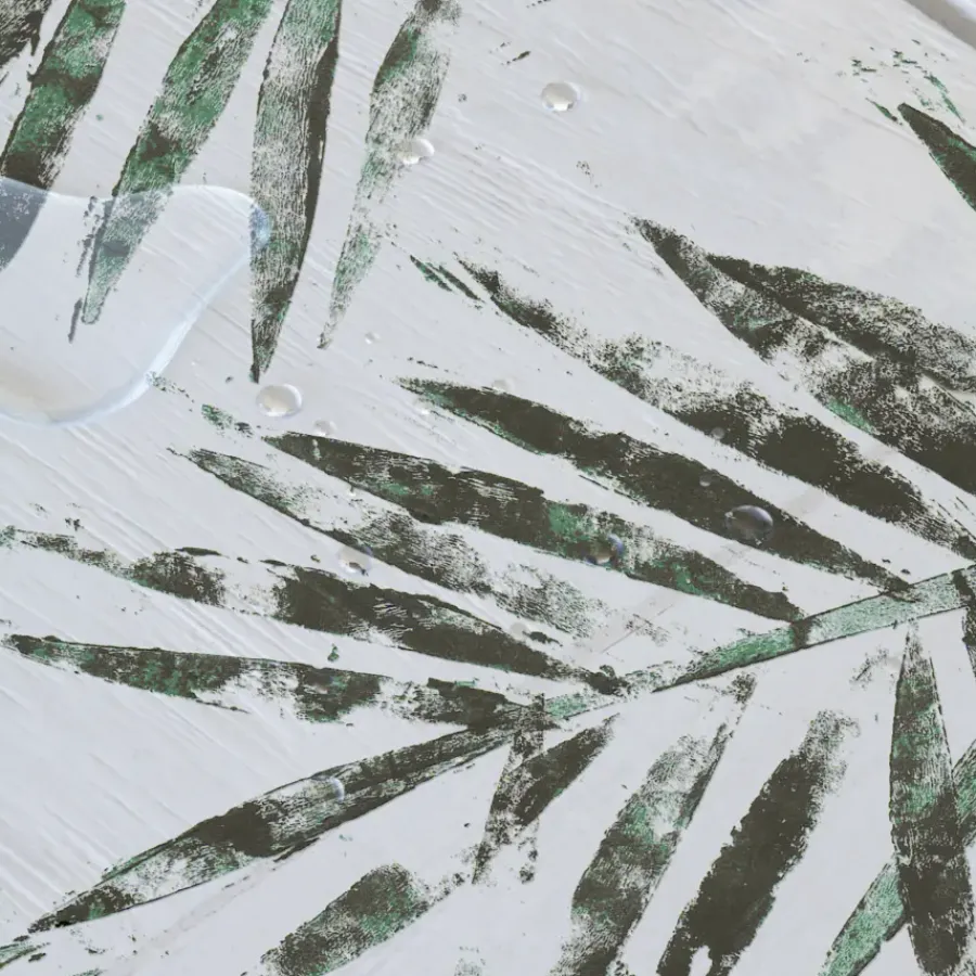 Geen Transparant Tafelzeil Fern 140 x 220cm
