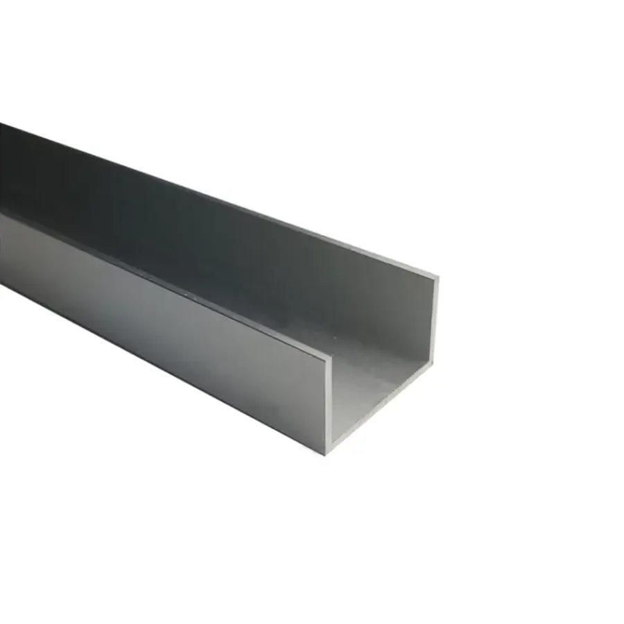 Geen U-profiel aluminium brut 20x20x1000x1mm