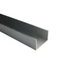 Geen U-profiel aluminium brut 15x15x1000x1mm