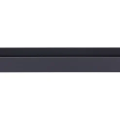 Geen U-profiel kunststof antraciet 18x18 mm 260 cm